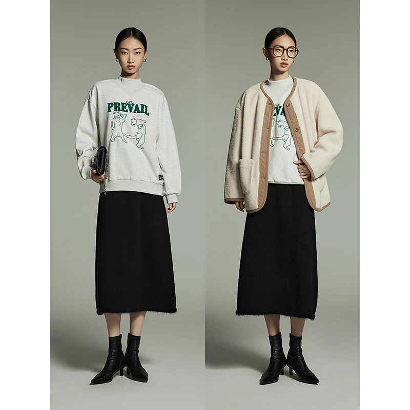 Рисунок 5 - Женская плюшевая Толстовка с длинным