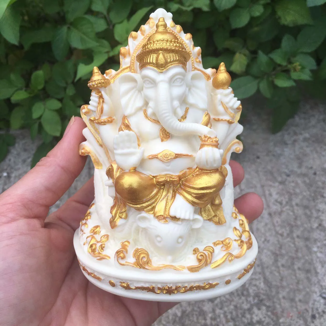 

Wholesale Buddha statue HOME CAR buddha Ganesh Elephant God of Wealth protective talisman Bless safety good luck