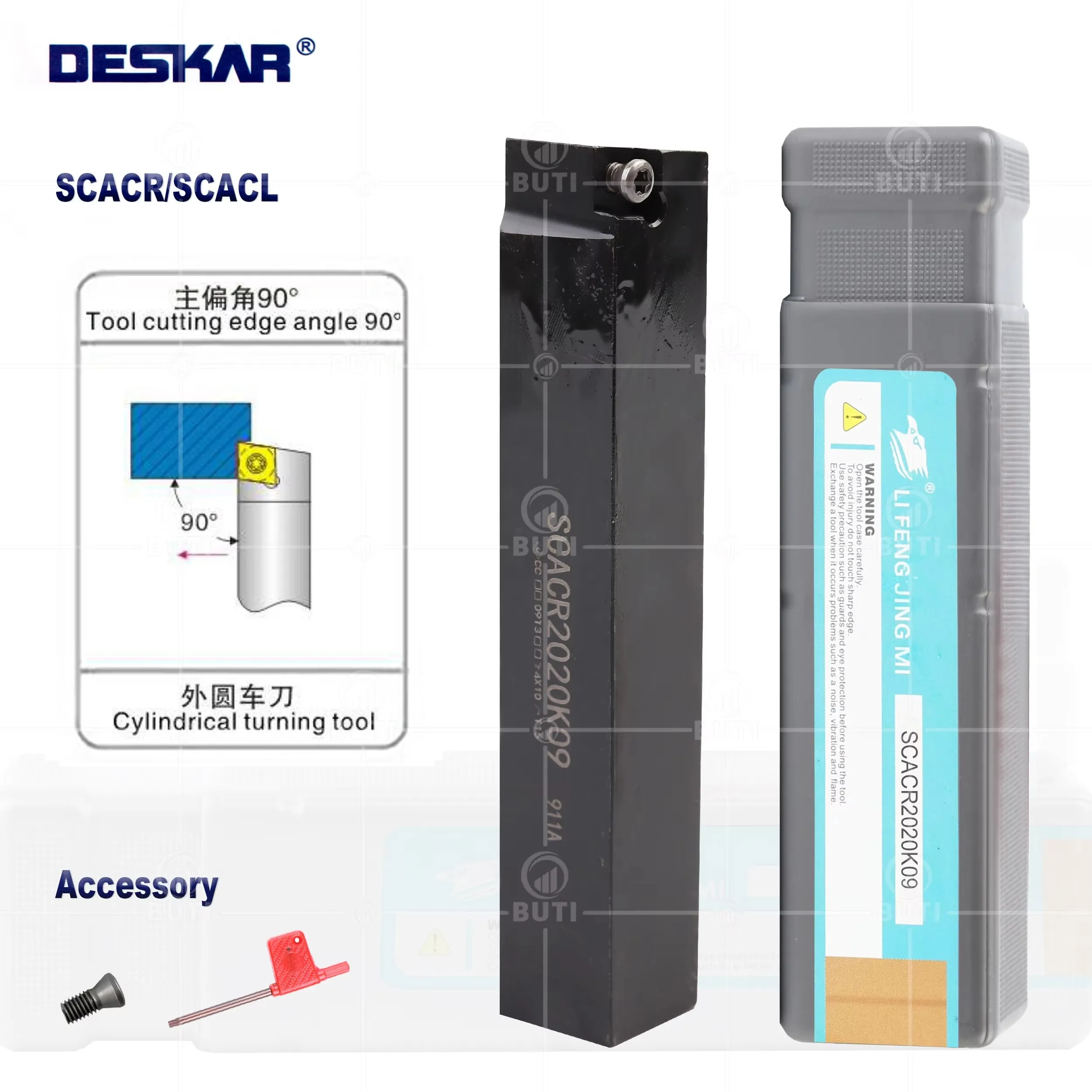 

DESKAR держатель токарного станка SCACR/CL1010H06