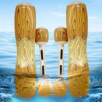 double water game strike stick inflatable water floating row swimming play floating row strike stick thickened mount