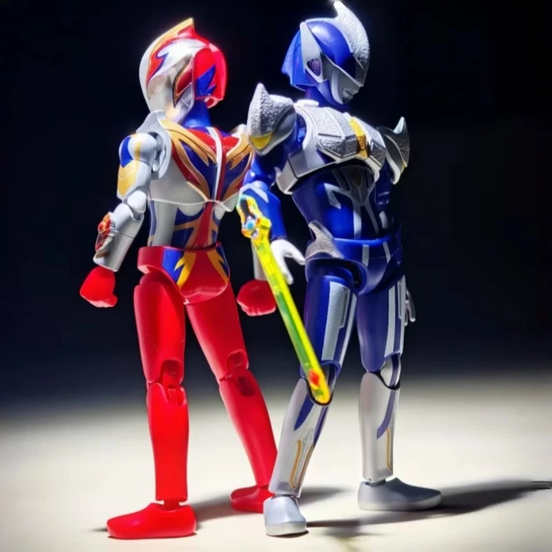Фото Конструктор BLOKEES Ultraman: Галактическая версия S 03 — Тайга, Мебиус, Фума, Титас, Джонес, Трегир. Сборная модель, украшение, подарок. №3