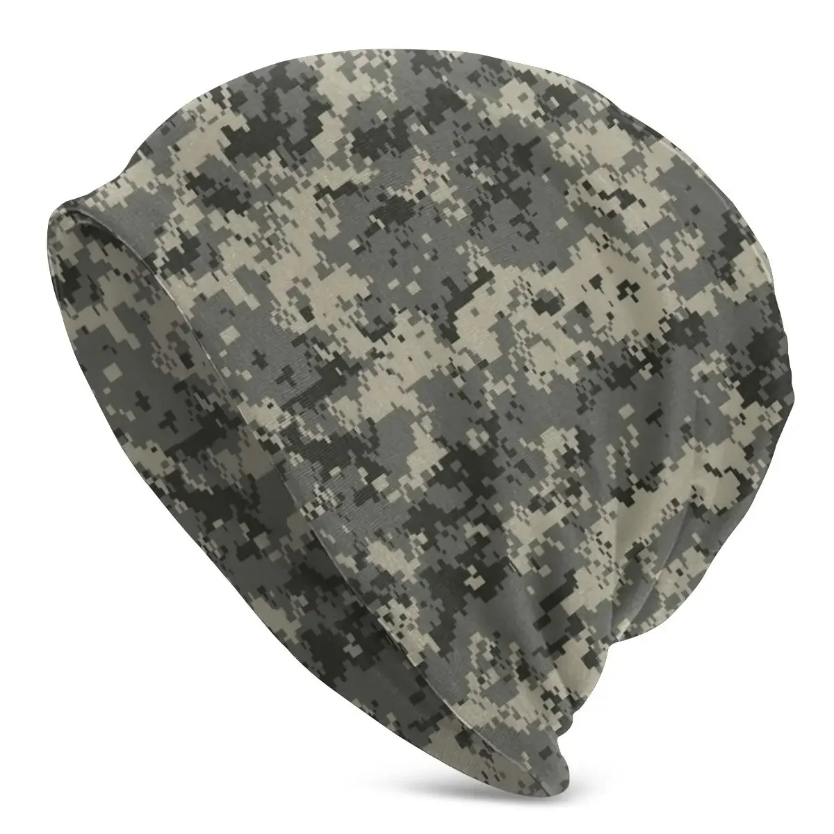 Camouflage Retro Vintage Classic Style Unisex Bonnet Winter Warm Running Hats Double Layer Thin Hat Breathable Caps