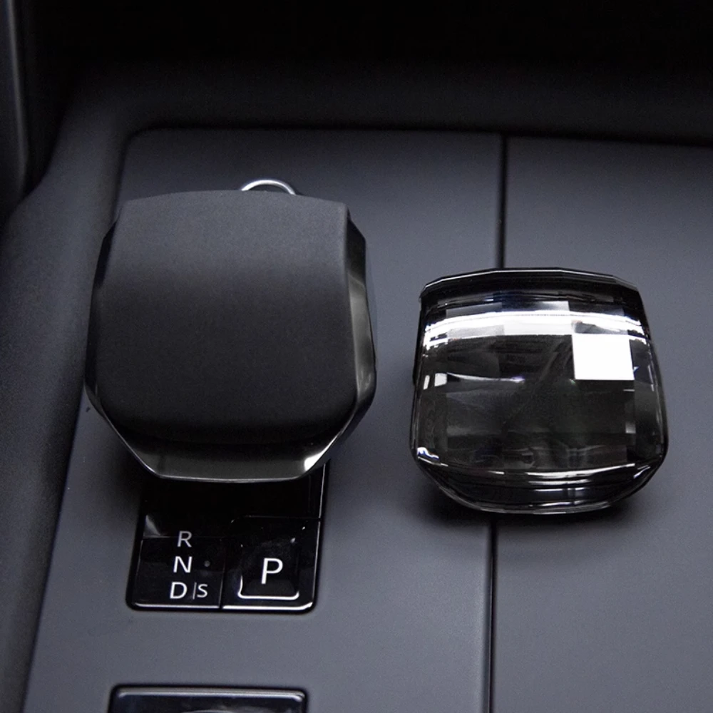 Для Jaguar XFL F-PACE 2021-2023 хрустальная ручка переключения передач рычаг головка рамка