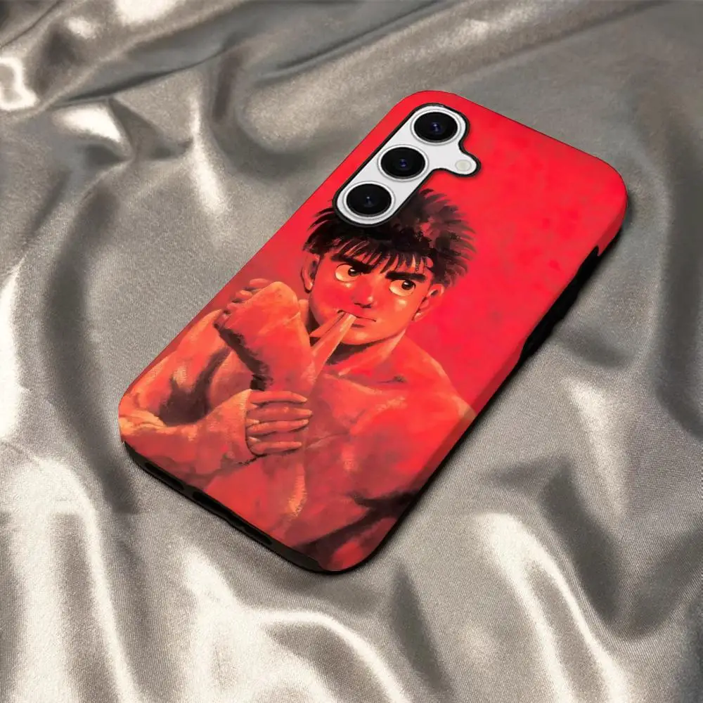Фото Чехол для телефона H-Hajime No I-Ippo для Samsung S25 S24 S23 S22 S21 Plus Ultra A56 A36 A26 A16 глянцевый HD жесткий чехол из ПК №5