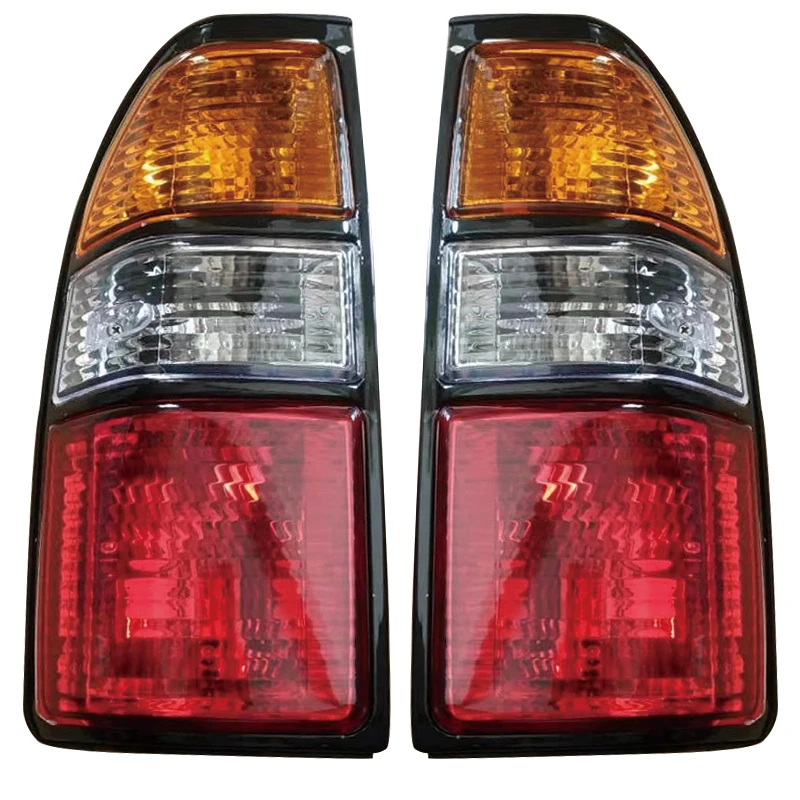 

Обновление абажура заднего фонаря для Toyota Prado FJ90 LC90 3400/2700 1998-2002 абажур заднего фонаря/желтый, белый и красный трехцветный абажур