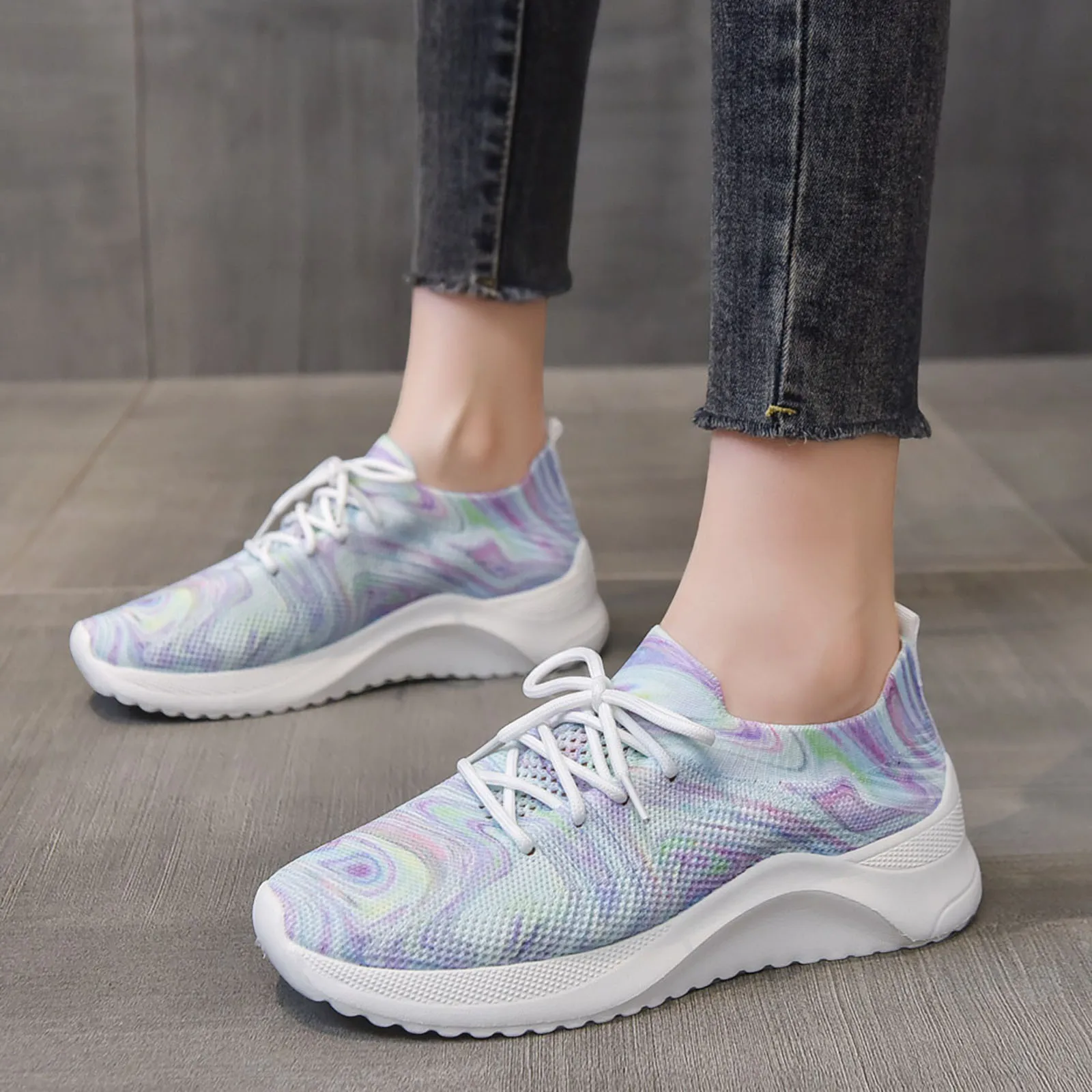 

Shoes Running Women Ladies Sports Shoes Mesh Breathable Running Socks Wide Shoes Mesh Up Sneakers Female Sneakers Shoes Outdoor