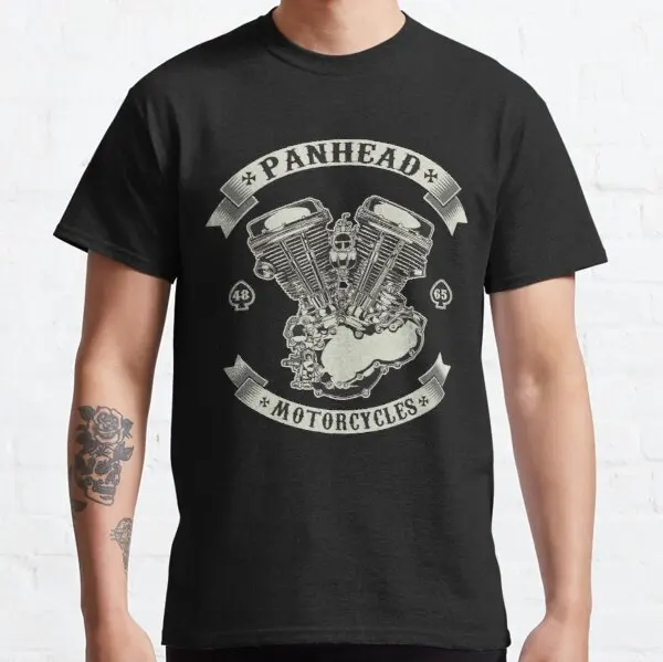 

Panhead Engine Harley t shirt for Derbi YMHAHA BMW Haojue HYOSUNG Beta Benelli