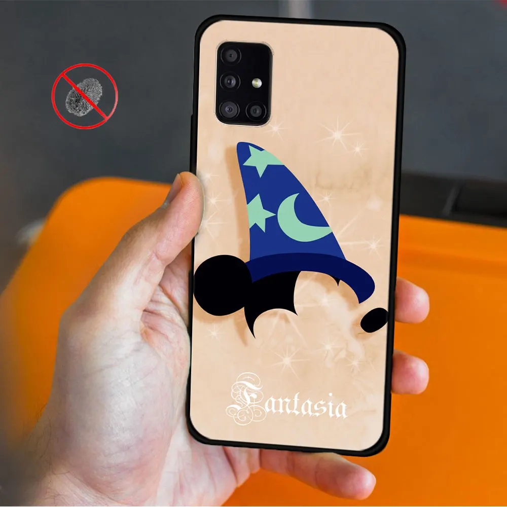 Disney Character Mickey Easy Marble Art Case For Samsung A52 A51 A42 A41 A32 A31 A22 A21s A21 A12 A11 A02s A02 A01 A72 A71 Cover