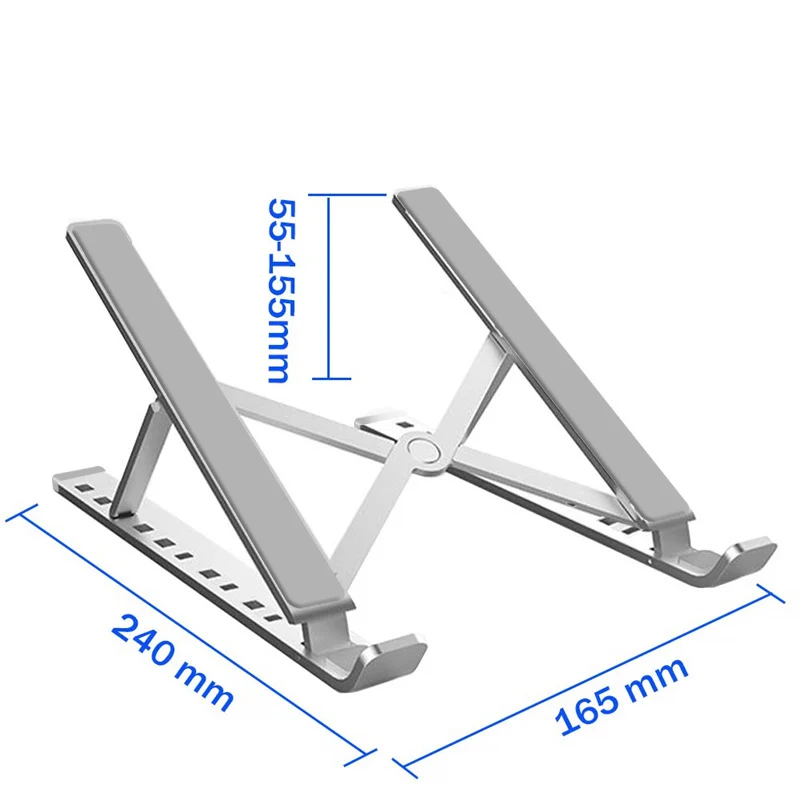 

Держатель для ноутбука складной регулируемый складной алюминиевый держатель для ноутбука настольная подставка для ноутбука вертикальная подставка для ноутбука ПК