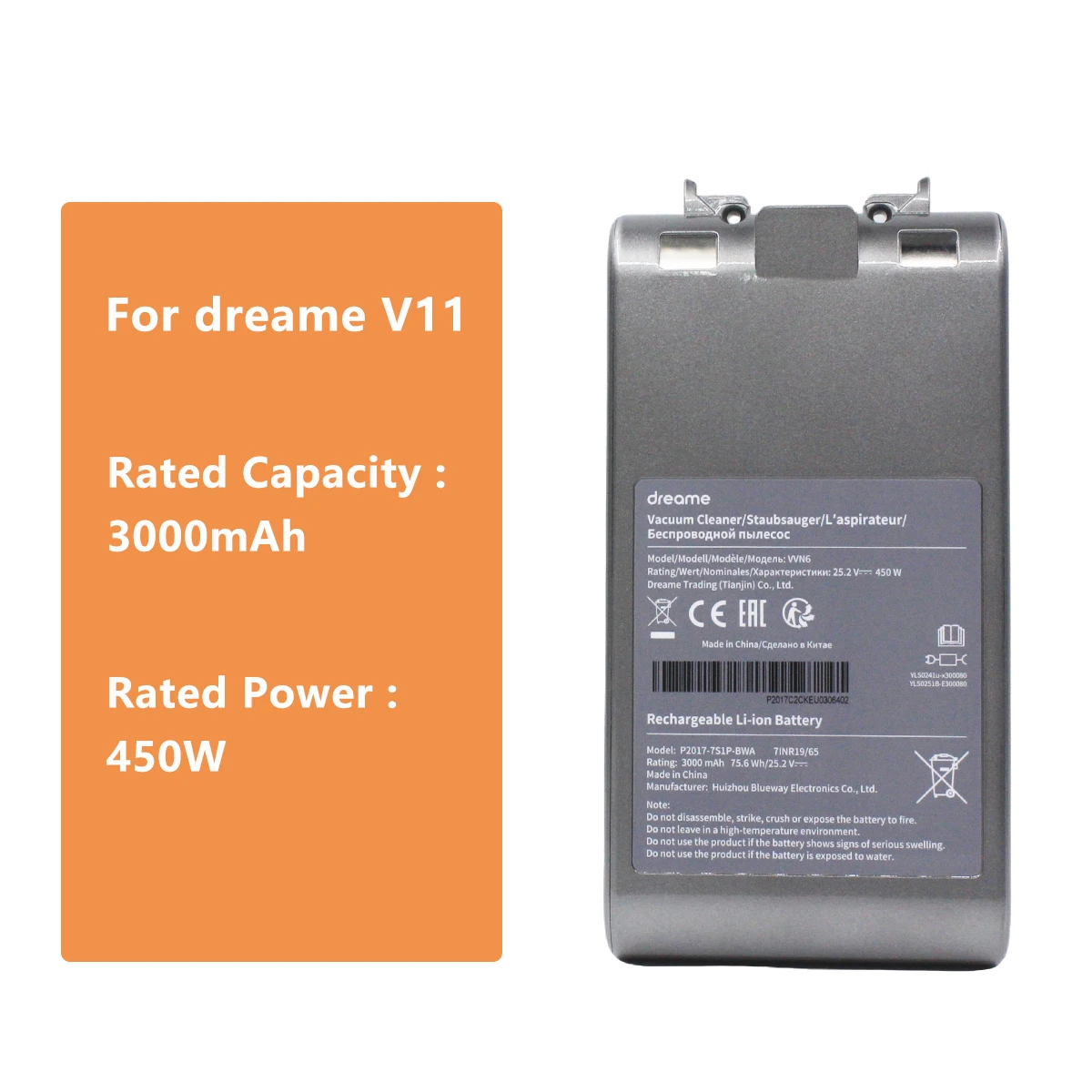 

Аккумулятор Dreame V11 V11SE V12 V12 Pro