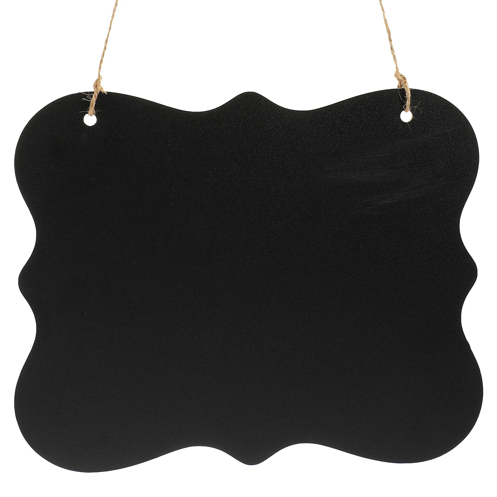 

Message Board Double-sided Small Chalkboard Sign Mini Door Wedding Decoration Hanging The Pendant