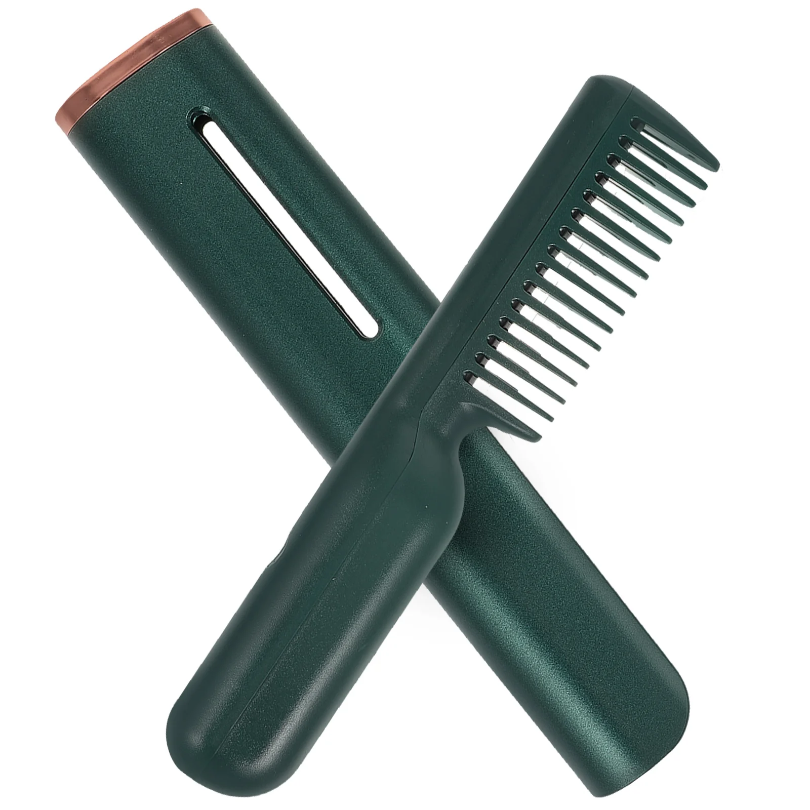 

Comb Hairstyling Straightener Comb Electric Brush Curling Small Plastic Heating