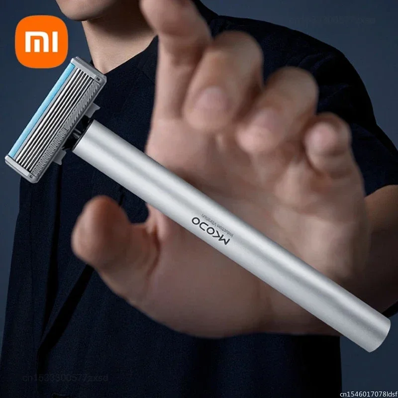 Автоматическая интегрированная Мужская бритва Xiaomi умный амортизирующий нож