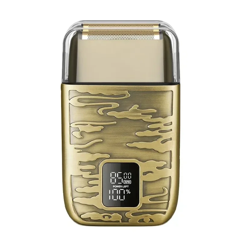 Мужской триммер RESUXI водонепроницаемый для волос с двойной фольгой IPX6