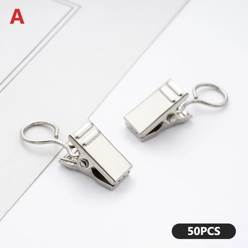 

Зажимы для штор металлические 50 шт