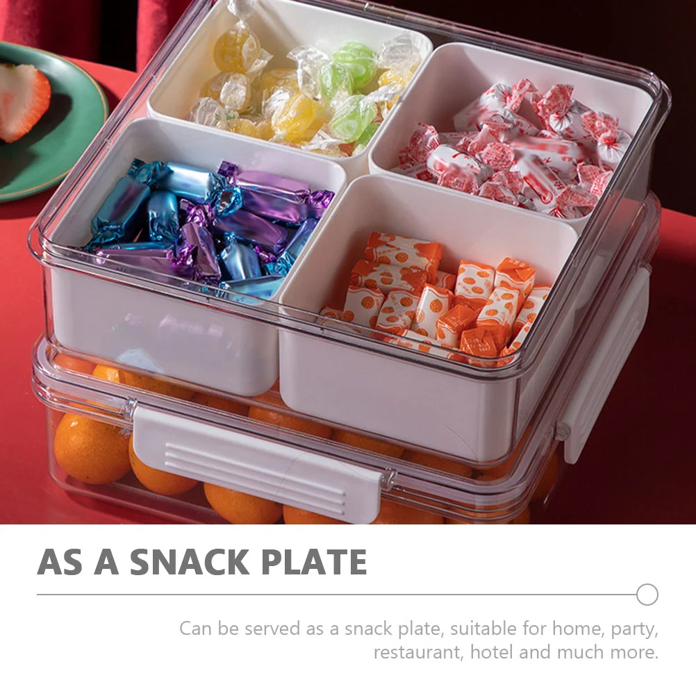 Упаковочная коробка для пищевых продуктов четырехярусная тарелка конфет