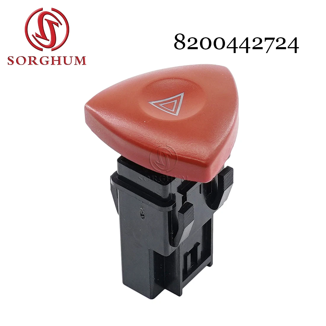 

Sorghum 8200442724 93856337 For Opel Renault Trafic Espace Laguna Vauxhall Clio II 2 Hazard Warning Flasher Light Switch Button