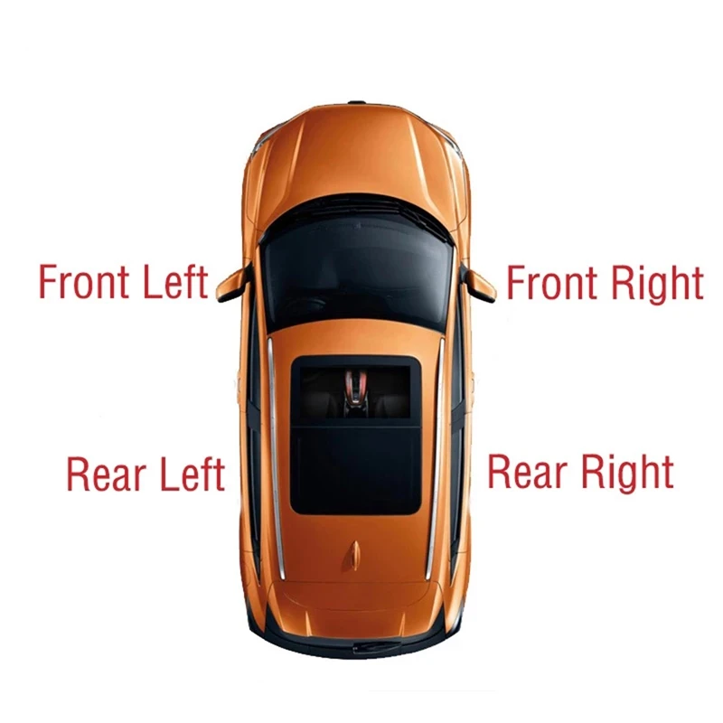 

Car Front Rear Window Glass Button Switch Panel Cover Frame Black & Silver For Toyota Land Cruiser Prado 120 LC120 2003-2009