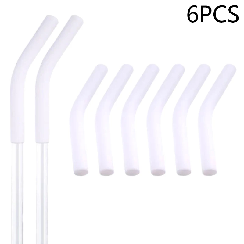 

Силиконовые чехлы для соломинок, 6 шт.