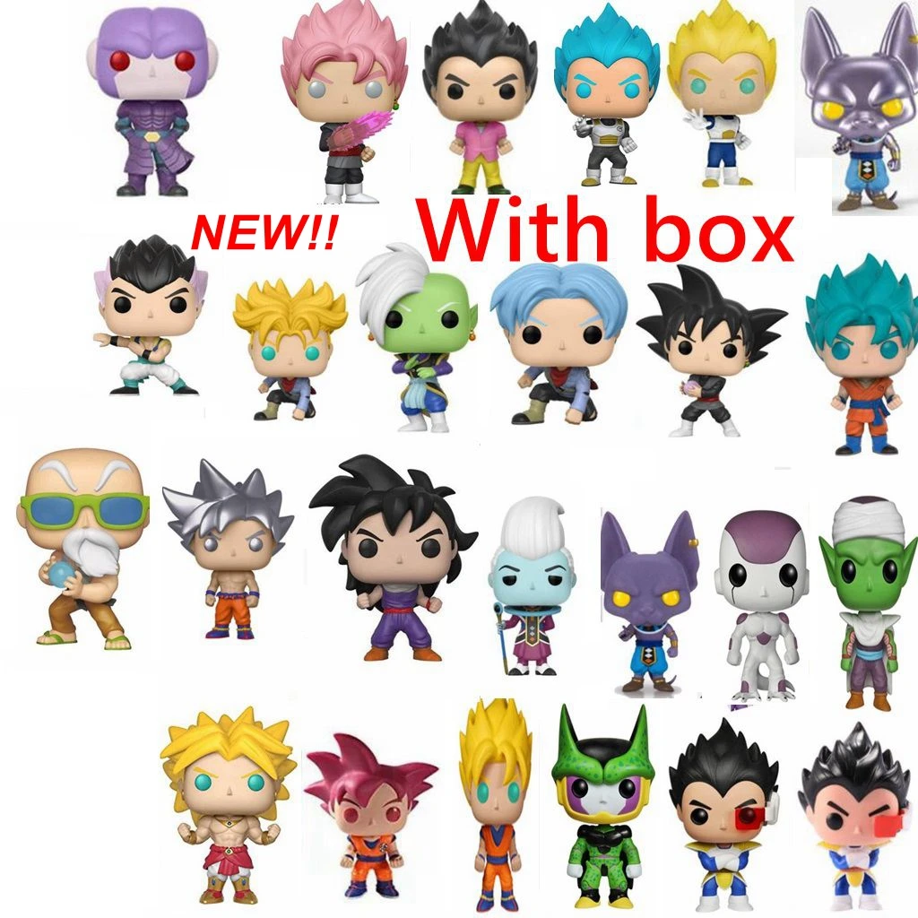 Новинка POP Dragon Ball Z SUPER SAIYAN GOKU 563 # ULTRAL 386 VEGETA 758 стволы KRILLIN виниловая экшн-фигурка