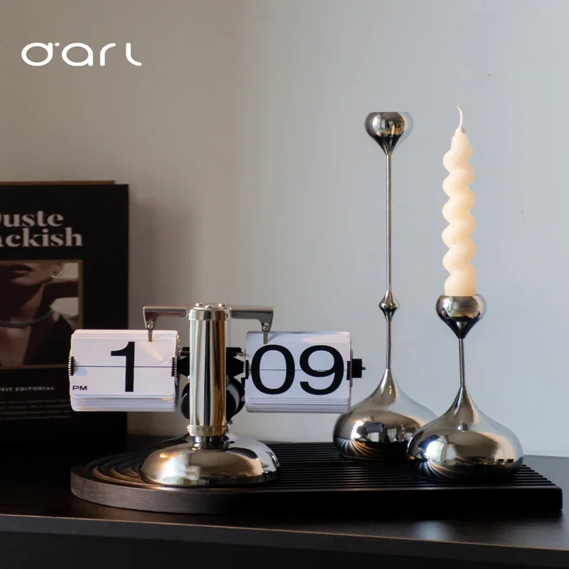 Современные часы для поворота страниц настольные с автоматическим балансом