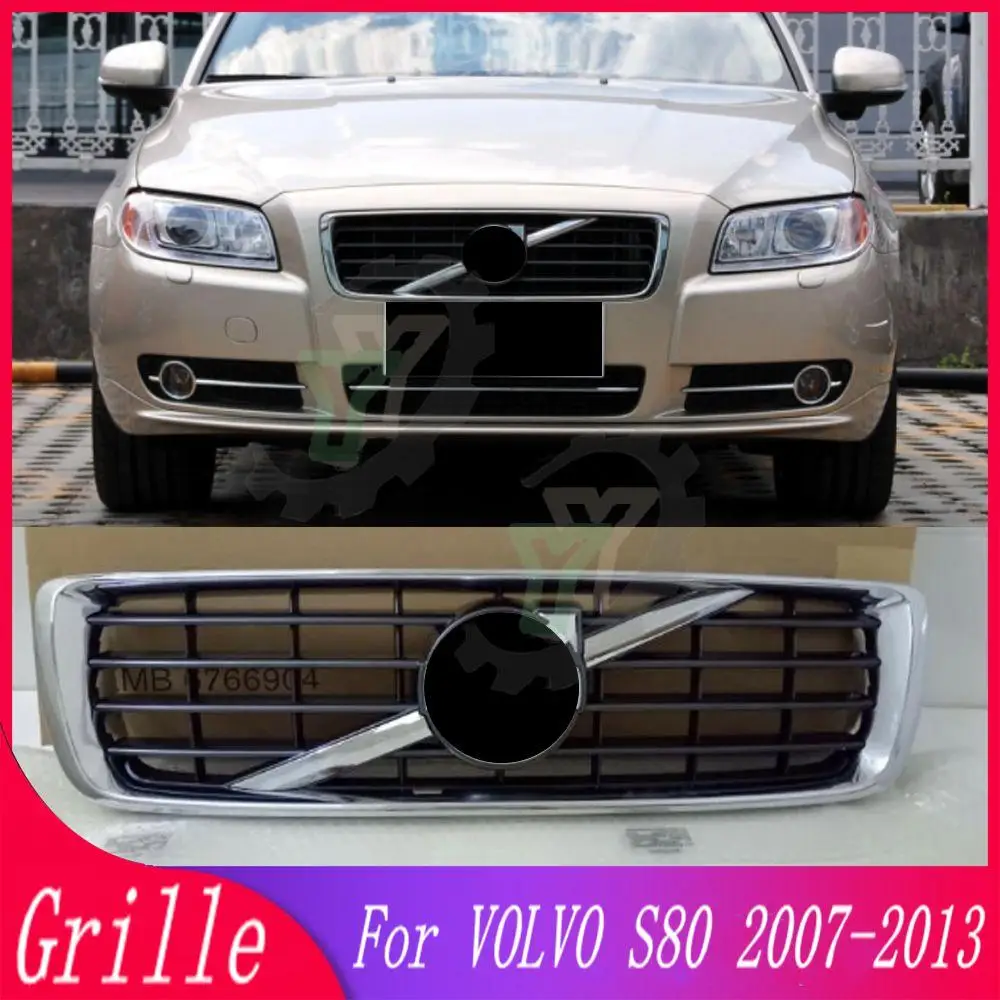 

31283265 31294050 30756991 For VOLVO S80 2007 2008 2009 2010 2011- 2013 Car Front Bumper Grille Centre Panel Styling Upper Grill