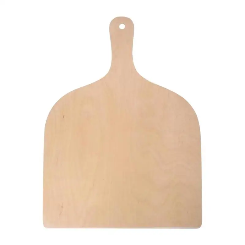 

Wood Pizza Peel Restaurant Grade Wooden Pizza Cutting Board Natural Fish Pizza Paddle With Easy Glide Edges And Handle For Bread