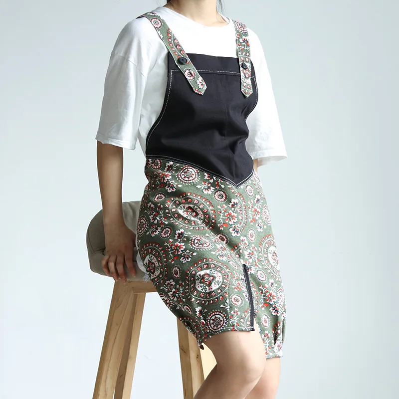 

Korean version of the waterproof and oil-proof apron home kitchen cooking men's and women's adult smock work clothes apron