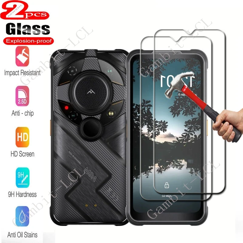 2 шт. закаленное стекло для защиты экрана AGM H6 Lite G2 Guardian (G2 GT) Note N1 (Z1) Glory G1S H5 SE X5 H6Lite