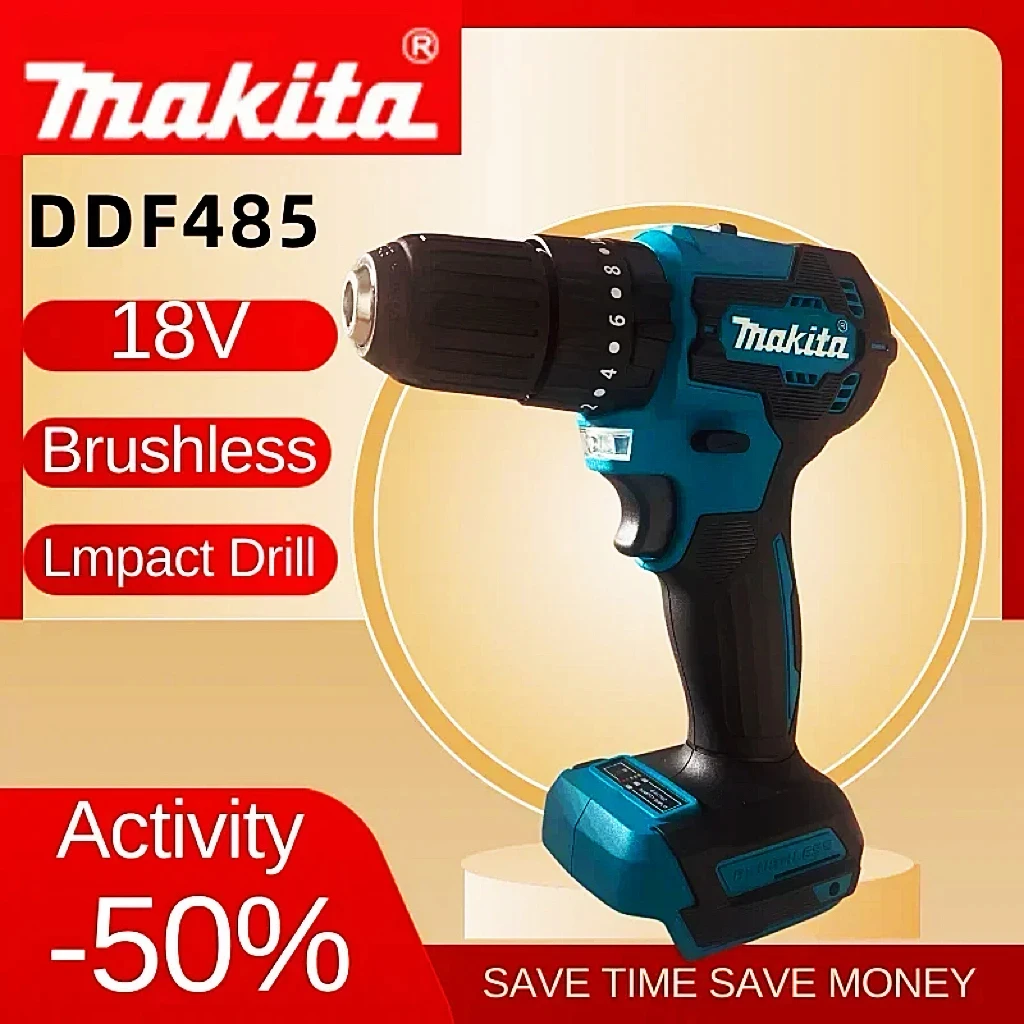 Электрическая ударная дрель Makita DPH485 10 мм