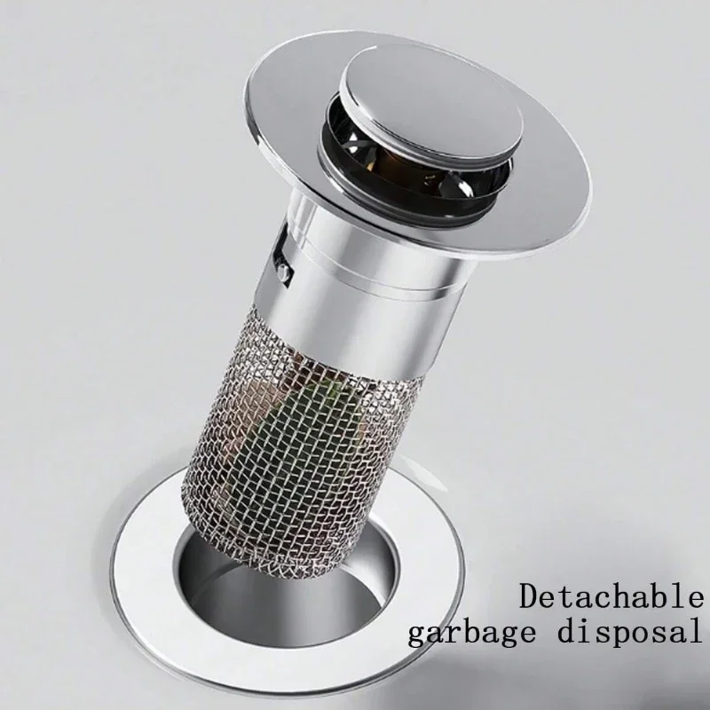 1 шт. пробка для раковины из нержавеющей стали фильтр слива выдвижная раковина с