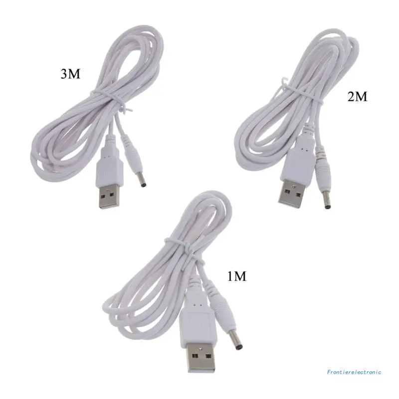 

Replacement 5V Power USB Cable Fast Charging USB with 3.5x1.35mm Barrel Jack Not Support 12 Voltage 1m/2m/3m Length DropShipping