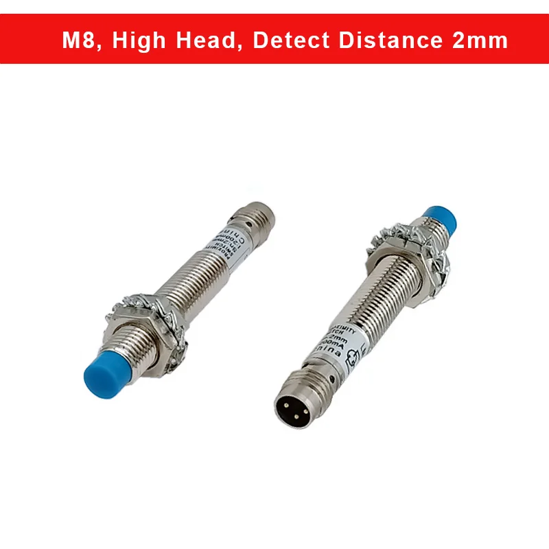 

Индуктивный датчик приближения Fourtree M8 нержавеющая сталь