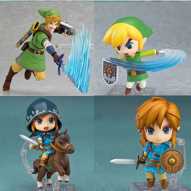 Женская фигурка дыхания дикой природы 733 413 Edition Deluxe Sky Sword Link Zelda Figma экшн-Фигурки