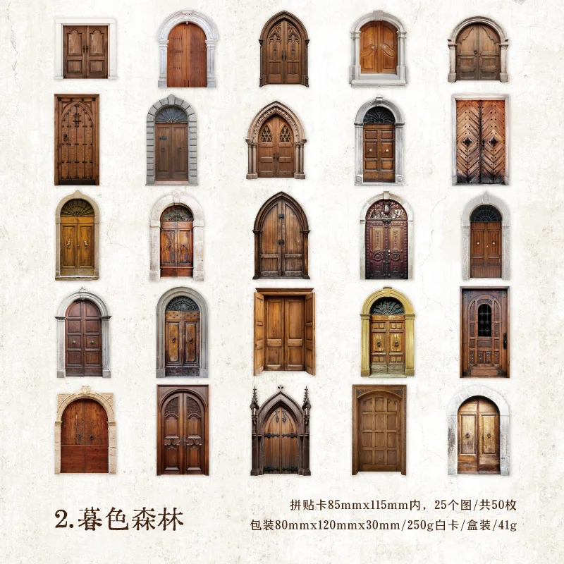 

Набор наклеек для скрапбукинга 50 шт.