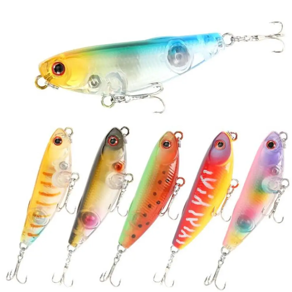 

Soft Fishing Lure Bait 50mm/5g Pesca Accessories Diving Depth 0.3~3M Fake Swimbaits River Hard Hook Wobblers Carp