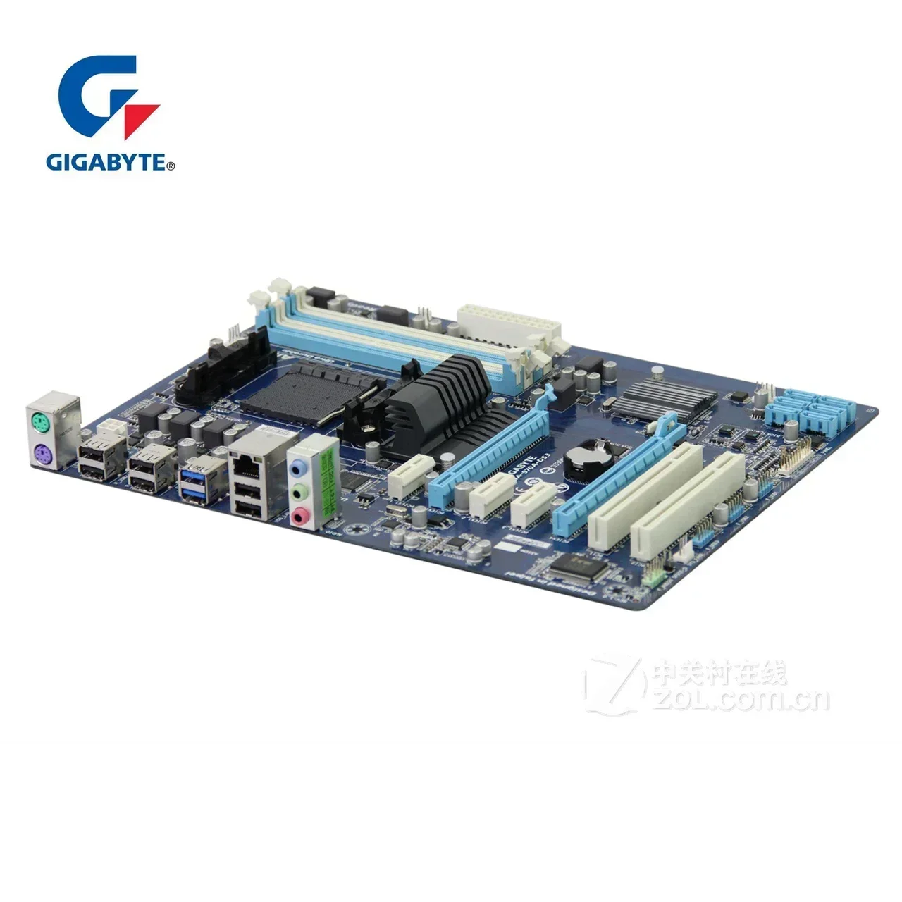 Оригинальная материнская плата Gigabyte GA-970A-DS3 DDR3 DIMM USB3.0 32G 970A 970 настольная SATA III AM3 +