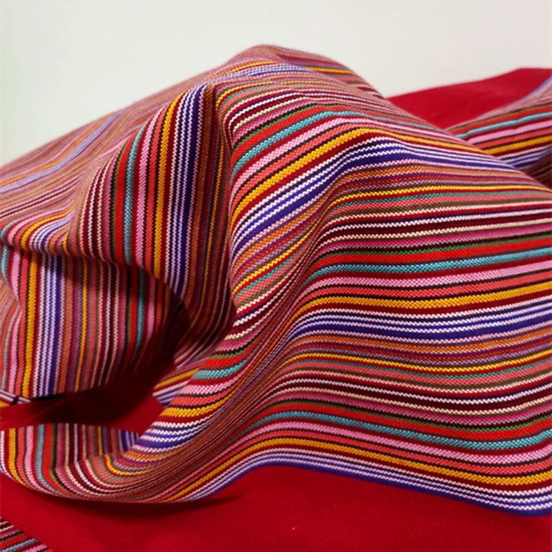 Sleeping Single Naked Bed Sheet Thick Pure Cotton Old Coarse Cloth Stripe Plaid Not Pleat Trial Sheet...