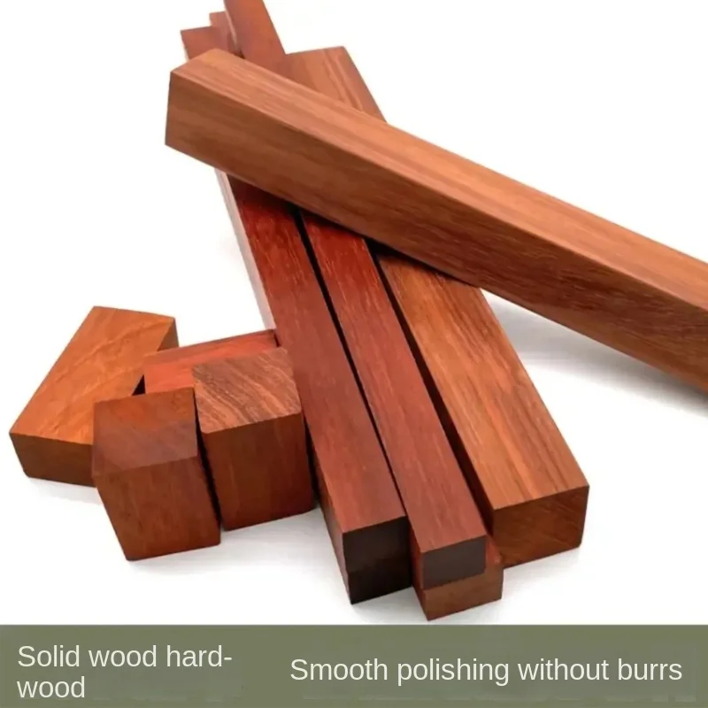 Длинные полоски красного палисандра