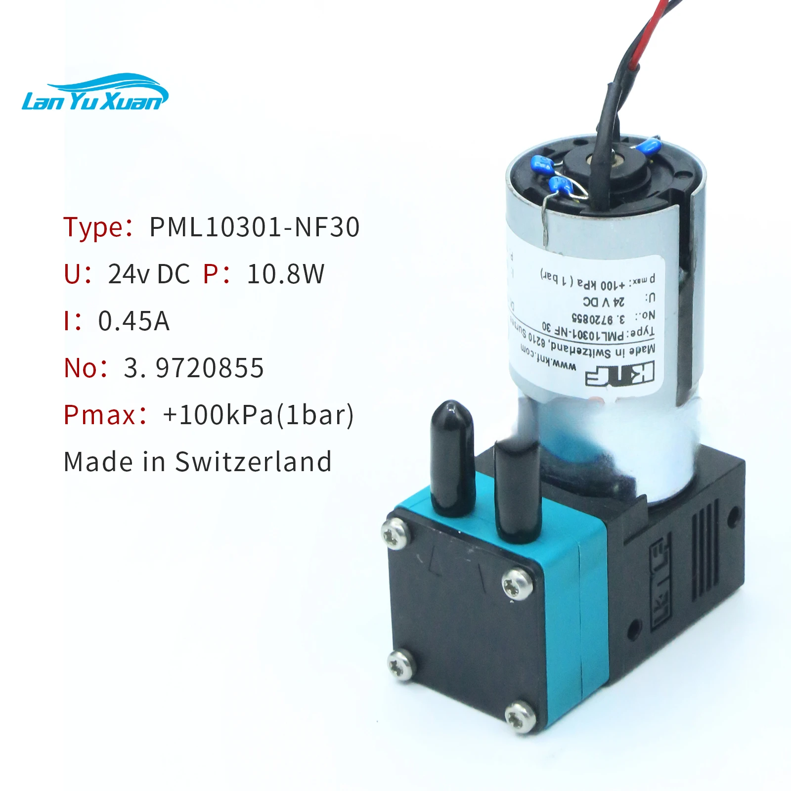 Низкая цена KNF 10 8 Вт 24 в большой чернильный насос PML10301-NF 30 для широкоформатных