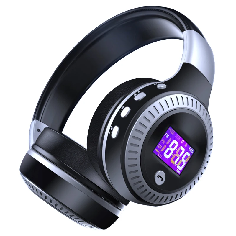 

Bluetooth-наушники B19 с микрофоном и поддержкой карт Micro SD