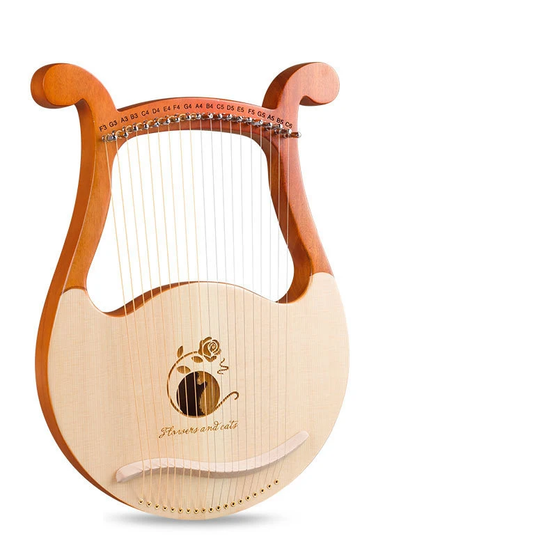 Child Keyboard Portable Lyre Harp Miniature Wooden Piano Keyboard Music String Music Instrument Intrumentos Musicais Music Items enlarge