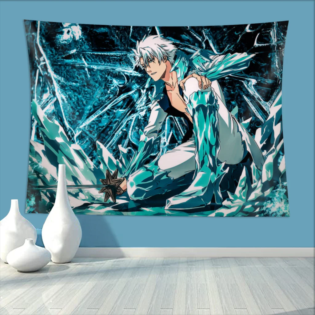 

Supernatural Bedroom Tapestry Bleach Kurosaki Ichigo Comics Background Hanging Blanket Wall Arts Decor Ornaments Gobelin