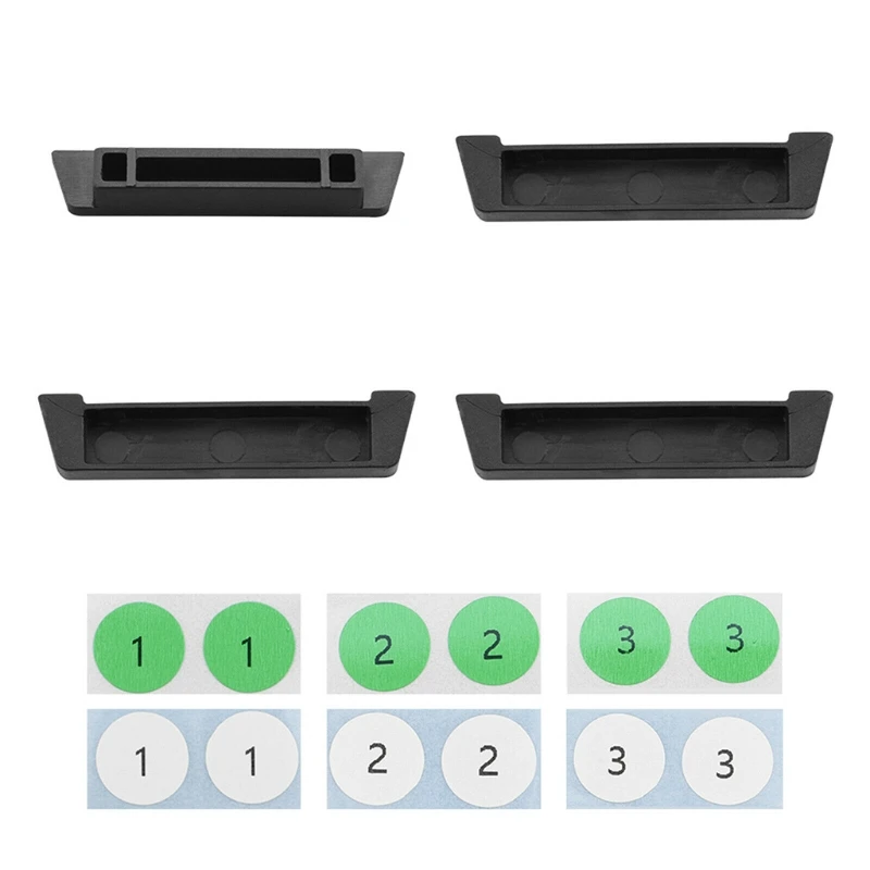 

Drone Body Contacts Dust Plug Set Battery Charging Port Protection with Number Stickers Compatible with Mavic Air 2/Air 2S