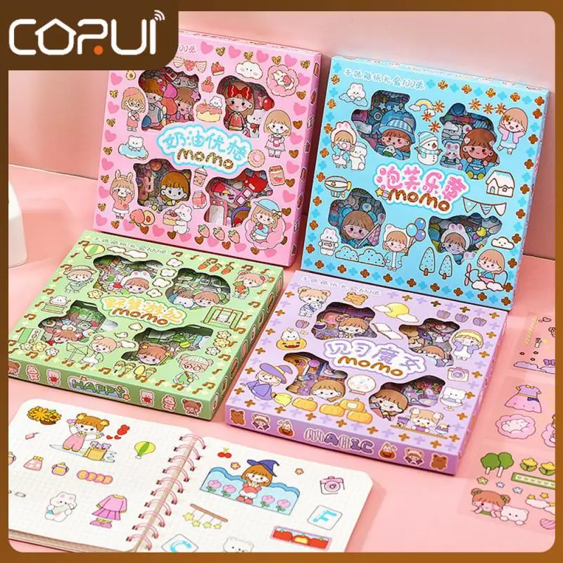 

Hand Account Stickers Box Storage Cute Styling Diy Hand Tent Decoration Materials Tear And Use Immediately Safe And Odorless
