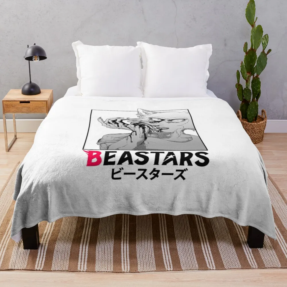 

Beastars-Legoshi For Sofa Star Throwing Mexican Blanket Throw Blankets