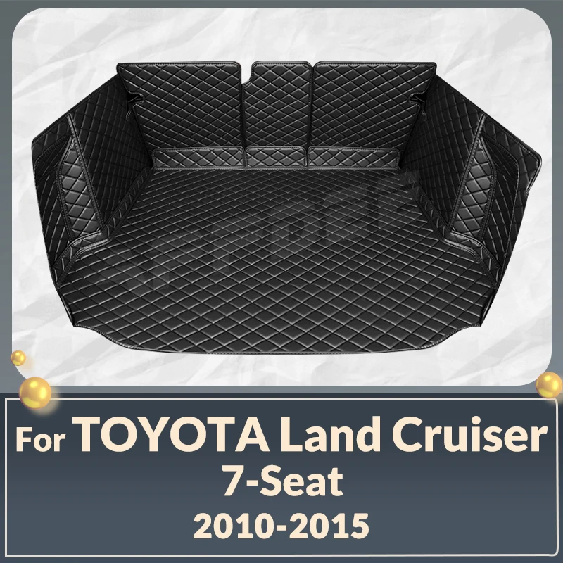 

Full Coverage Trunk Mat For Toyota Land Cruiser 7-Seat 2010-2015 14 13 12 11 Car Boot Cover Pad Interior Protector Accessories