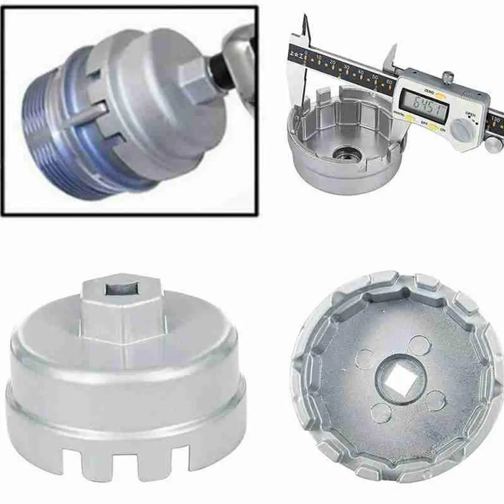 Профессиональный алюминиевый автомобильный ключ для масляного фильтра Hattype