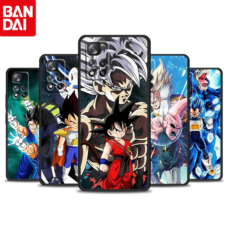 

Anime Dragon Ball Boy For Redmi 10 9 9C 9A 8 8A 7 7A 6 6A 5 5A 4X 5G Prime Pro Plus Silicone Soft Black Phone Case Cover Fundas
