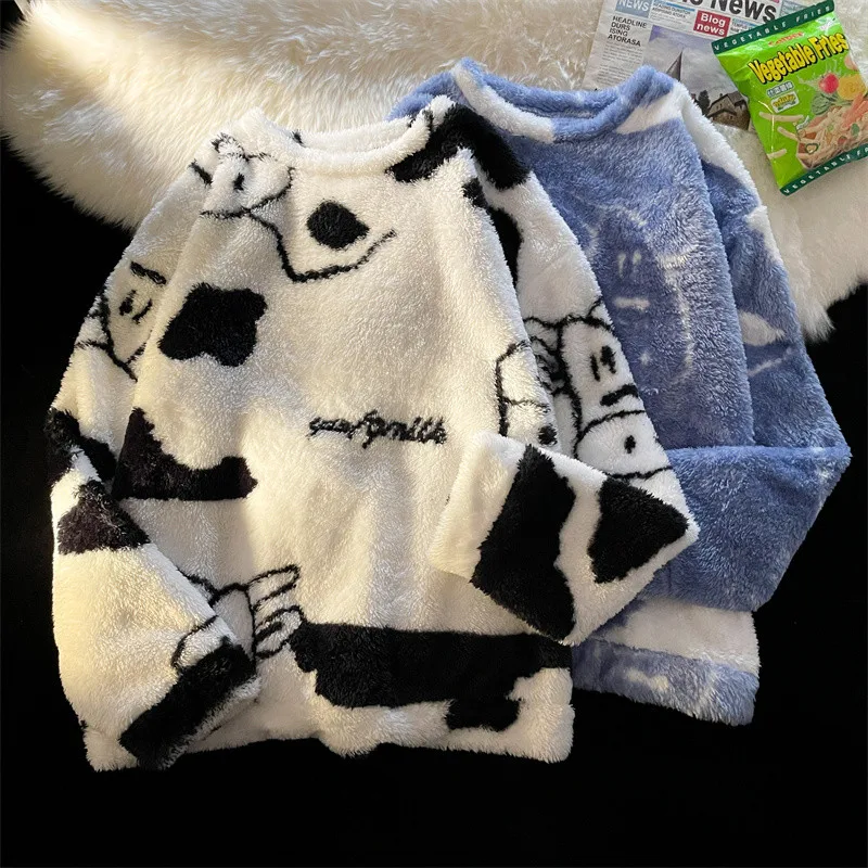 

Women Sweater Pullover Autumn Cute Sweet Sweater Jumper Female Student Korean Fashion Knitwear Loose Wild Girls Coat Pullover
